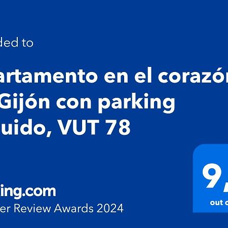Apartamento En El Corazon De Gijon Con Parking Incluido, Vut 78 Екстер'єр фото