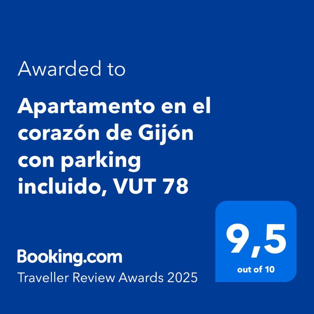 Apartamento En El Corazon De Gijon Con Parking Incluido, Vut 78 Екстер'єр фото